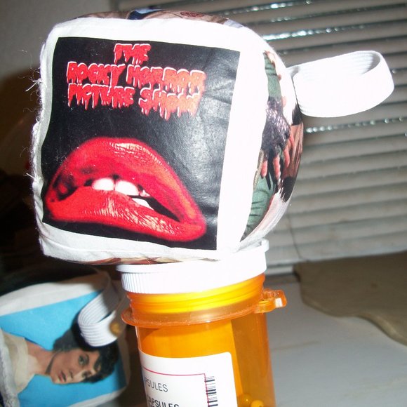 3" Rocky Horror Picture Show Car Hanger Cube-Handmade-4 Available - Picture 6 of 6